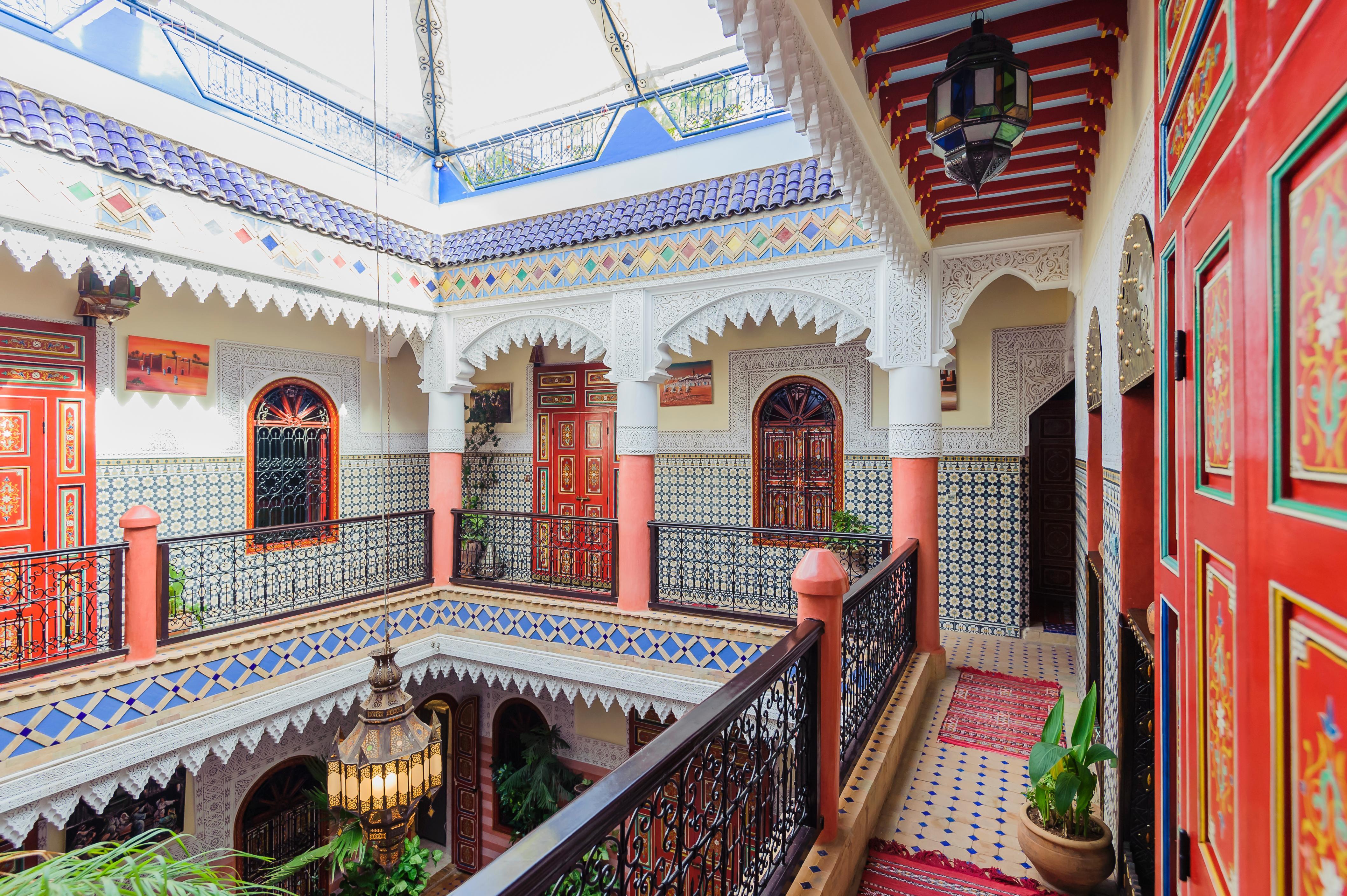 Riad Bleu Du Sud Marrakesh Exterior foto