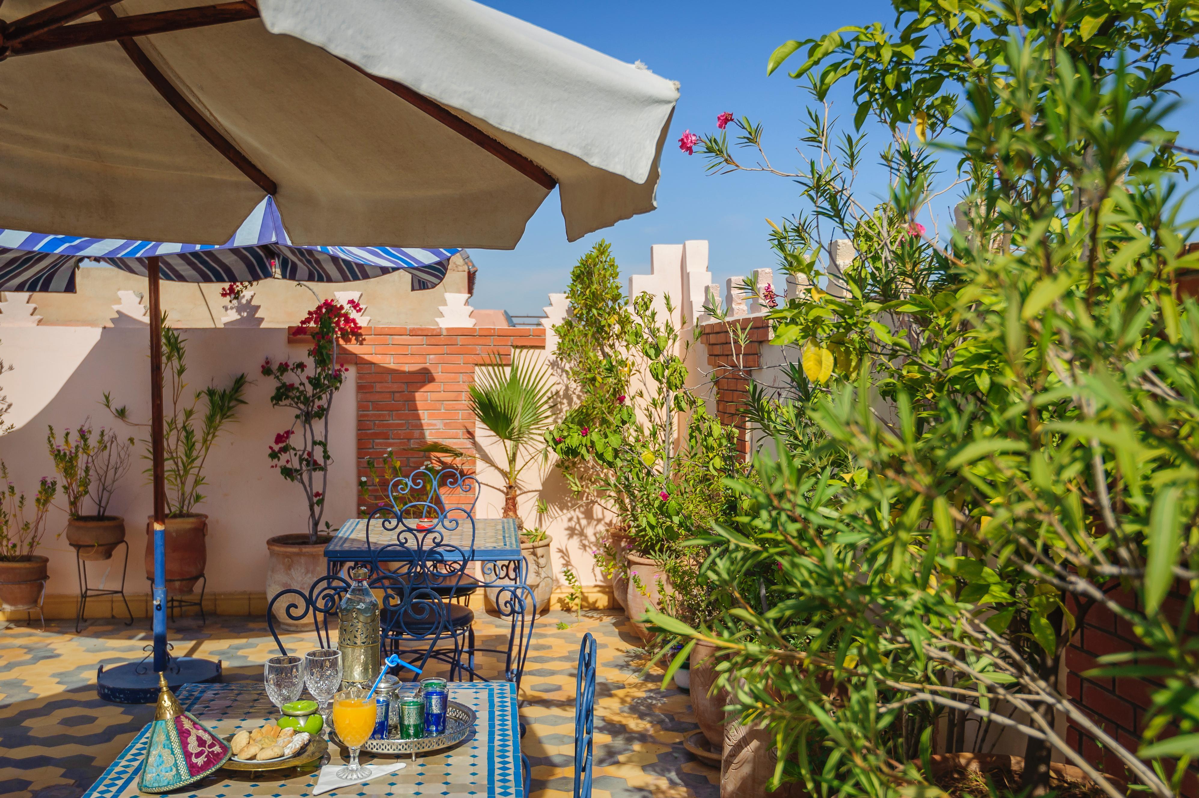 Riad Bleu Du Sud Marrakesh Exterior foto