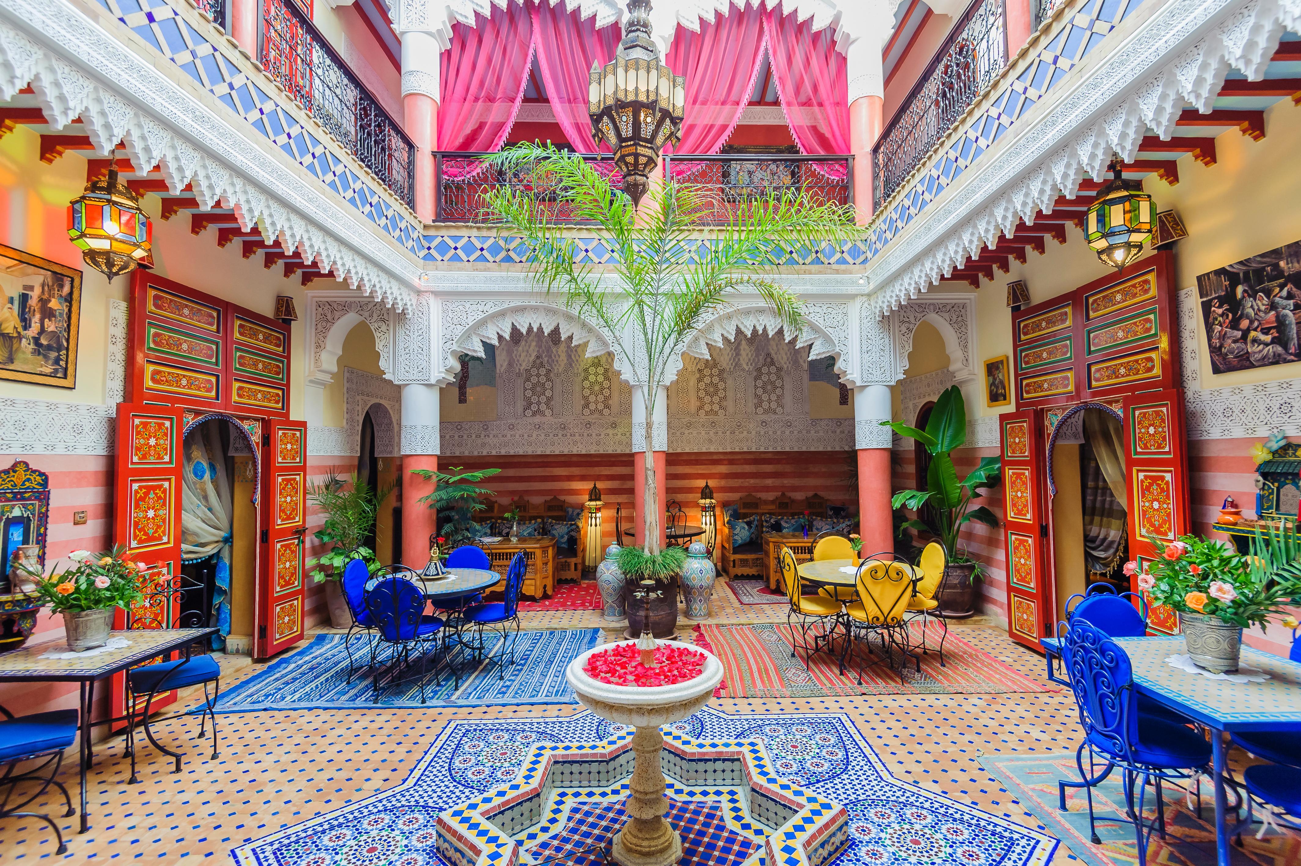 Riad Bleu Du Sud Marrakesh Exterior foto