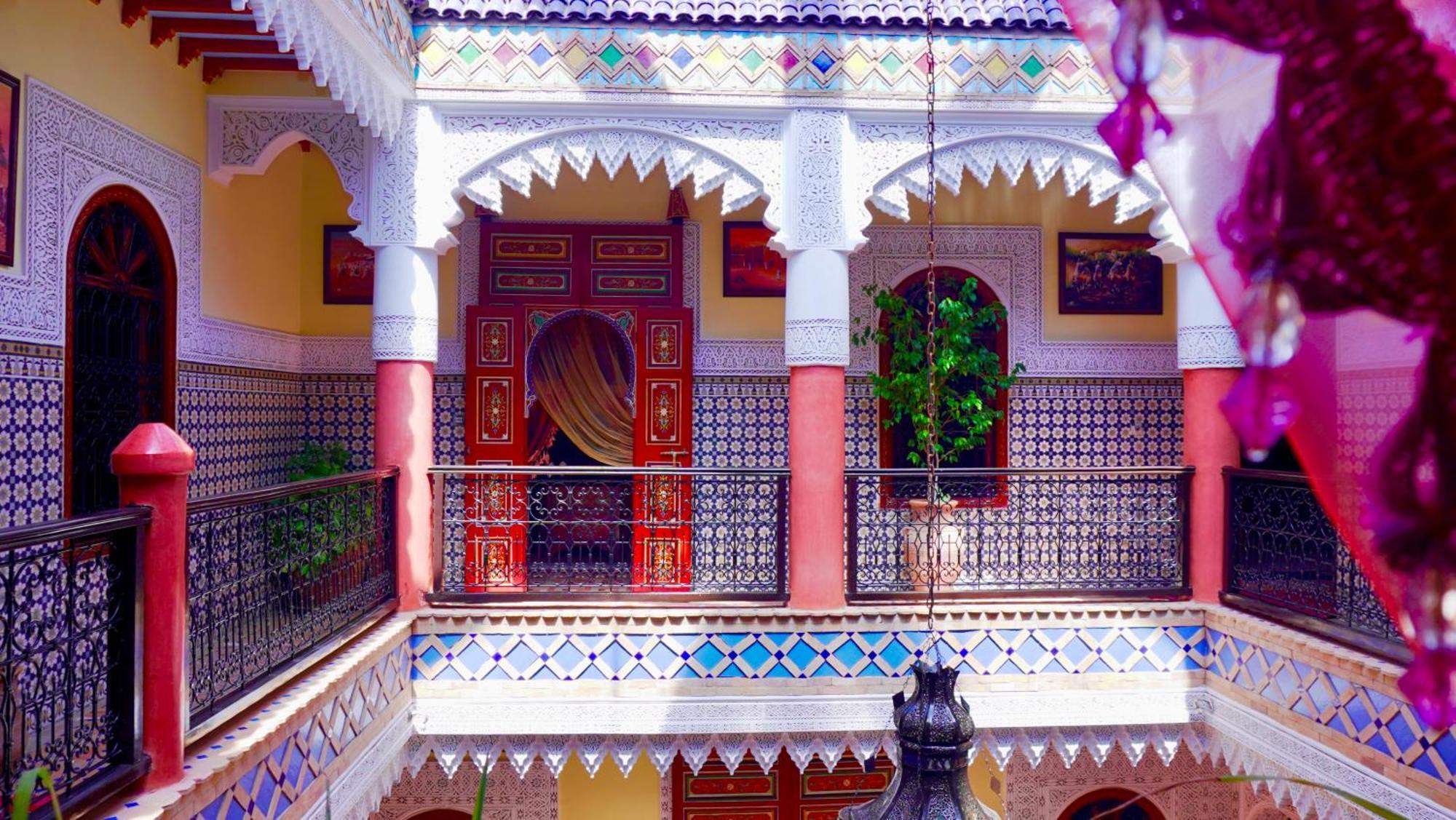 Riad Bleu Du Sud Marrakesh Exterior foto