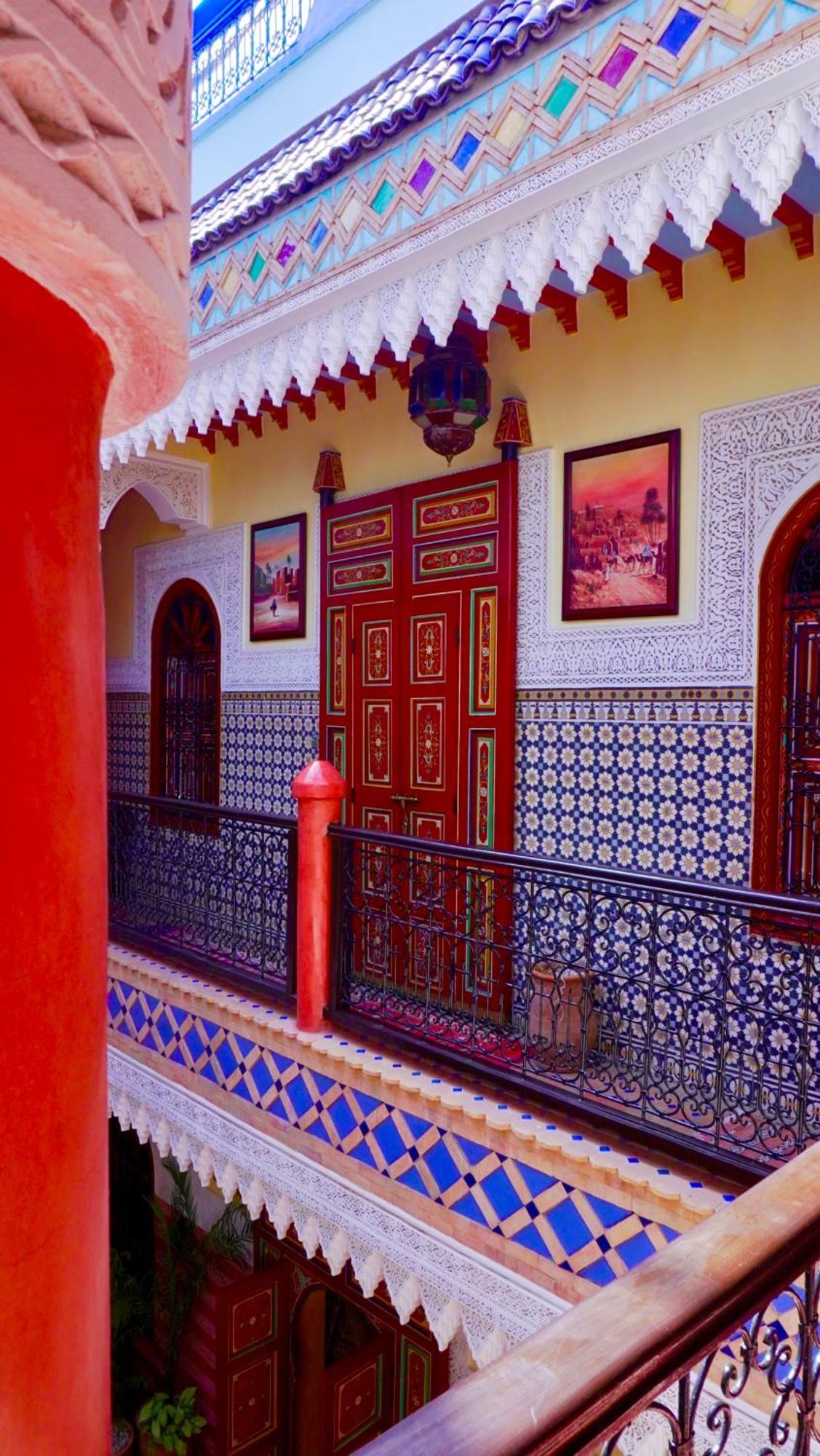 Riad Bleu Du Sud Marrakesh Exterior foto