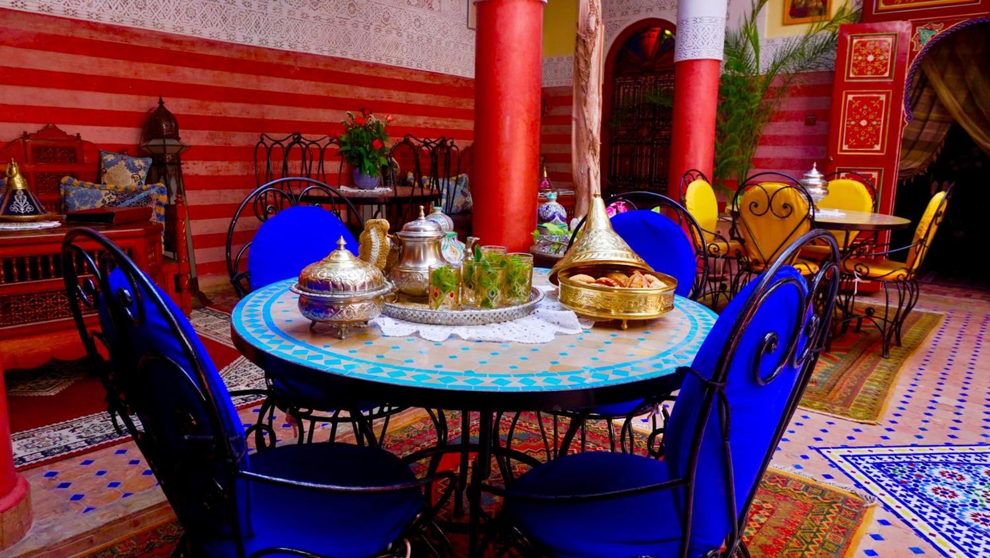 Riad Bleu Du Sud Marrakesh Exterior foto