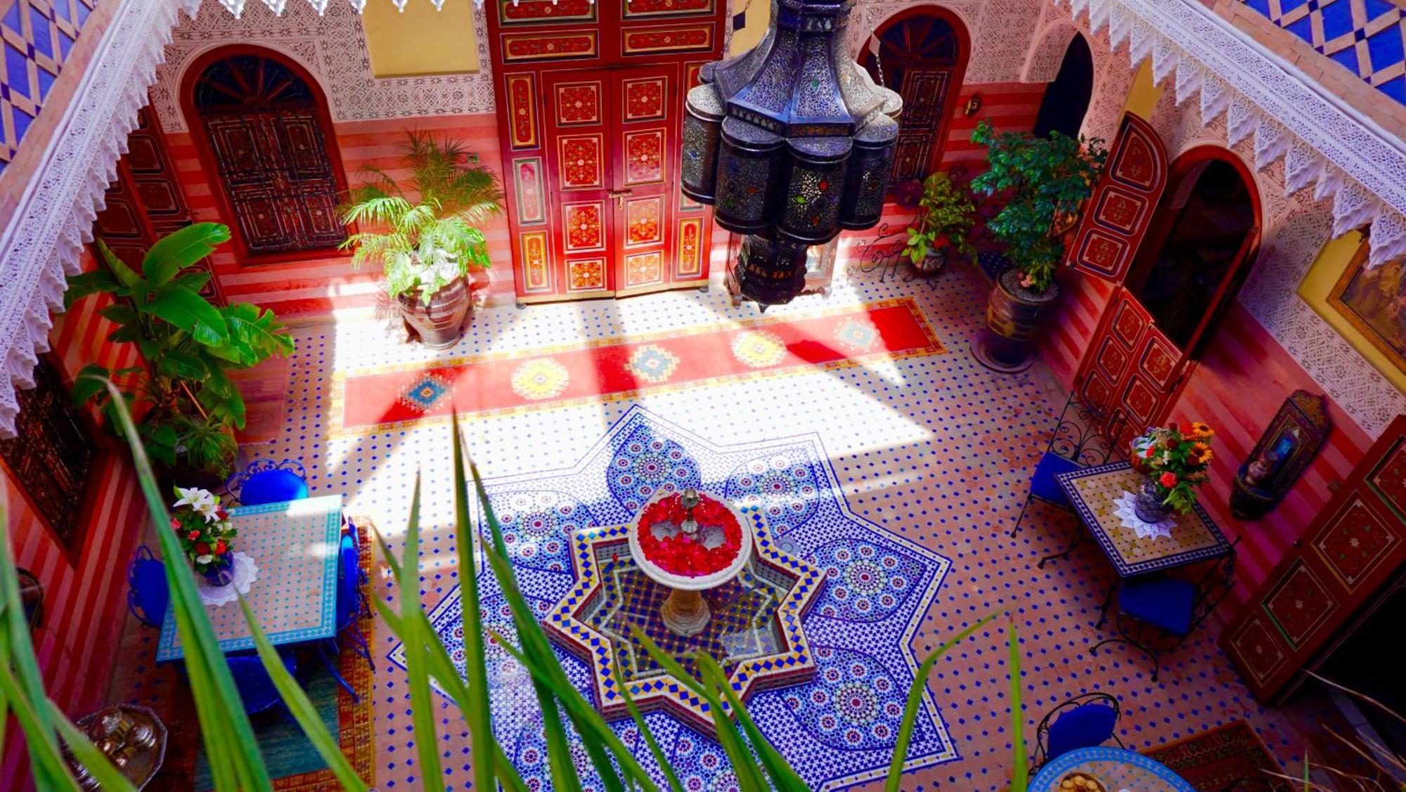 Riad Bleu Du Sud Marrakesh Exterior foto
