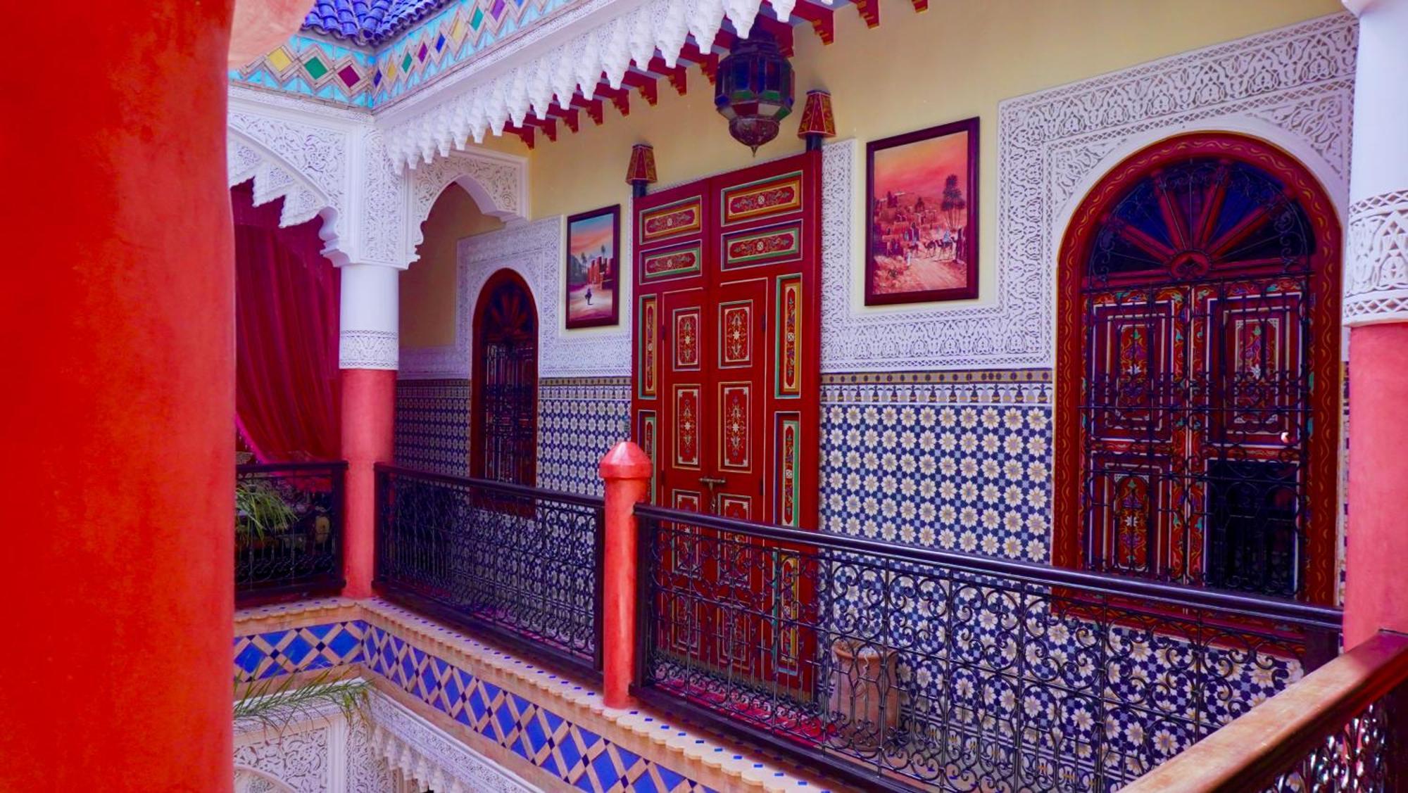 Riad Bleu Du Sud Marrakesh Exterior foto