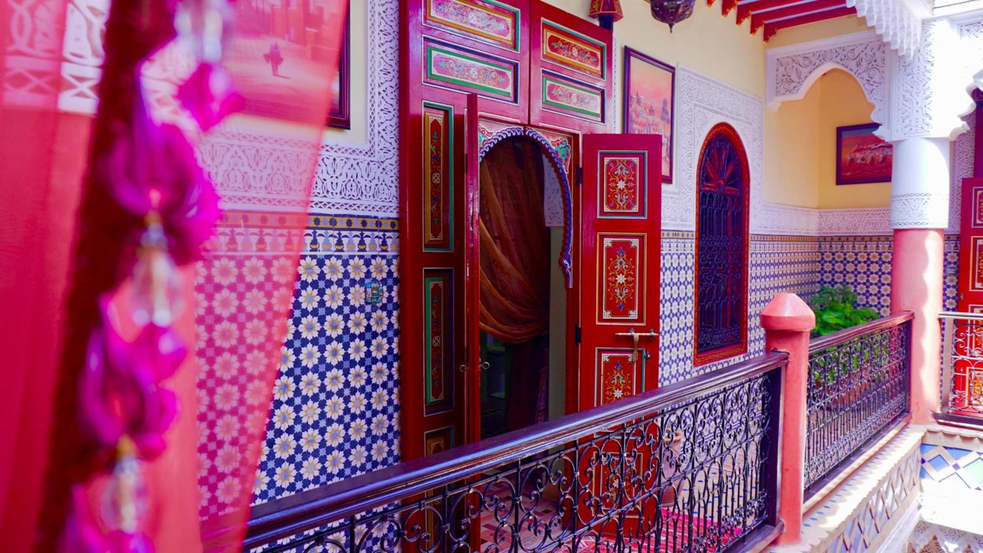 Riad Bleu Du Sud Marrakesh Exterior foto