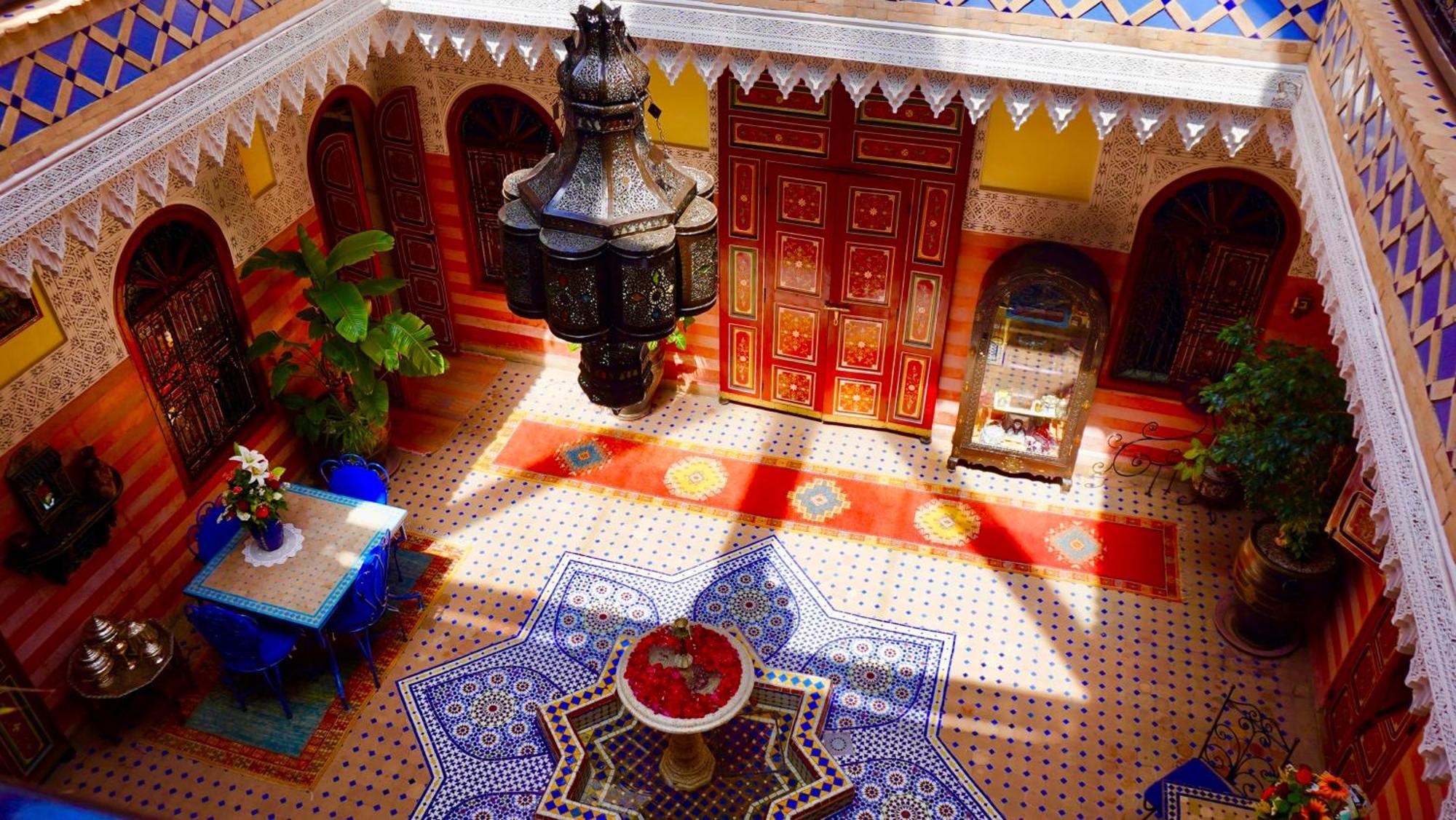 Riad Bleu Du Sud Marrakesh Exterior foto